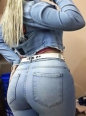 Pretty women of a certain age start to undress.