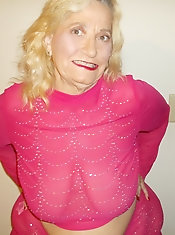 American older prostitute in her solo play