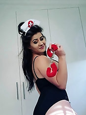 Skinny experienced mademoiselles are getting undressed