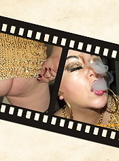 Big breasted mature babes show their skills